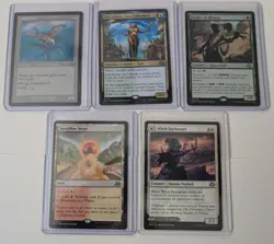Magic: The Gathering 5 Card Lot MH3 & DFT Sab-Sunen, Sunbillow land. - Image 1