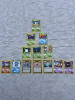 Pokemon TCG Mixed Set Vintage Bundle 13 Cards - mixed condition - Image 1