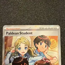 Pokemon TCG Paldean Student Card Ultra Rare, SV Paldean Fates 230/091 - Image 2