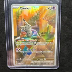 Pokemon TCG Mimikyu Scarlet & Violet Promo Card 075/Promo Near Mint Condition - Image 1