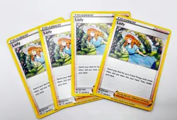 LADY 159/196 4x x4 Pokemon Cards Lost Origin 2022 Playset - Image 1