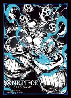 One Piece Card Game Official Sleeve Part 5 Enel Sealed Pack (70) Japanese - Image 1