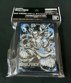 One Piece Card Game Official Sleeve Part 5 Enel Sealed Pack (70) Japanese - Image 4