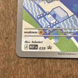 Pokemon Squirtle 039 MEP Promo Stamped Holo 80 HP 10 Attack Card English - Image 5