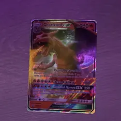 Pokemon TCG Charizard GX SM195 Promo Holo Sm Set 250 HP Stage 2 English Card - Image 1