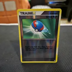 Great Ball Pokemon TCG Stormfront Reverse Holo Uncommon Card # 85/100 - Image 1