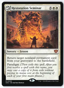 Restoration Seminar 30 Secrets of Strixhaven - Image 1