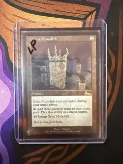 **Grim Monolith** ~Urza's Legacy~ MTG: Magic the Gathering, Lightly played - Image 3