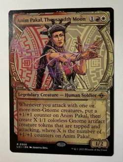 Anim Pakal, Thousandth Moon (Showcase) R The Lost Caverns of Ixalan 300 NM MTG - Image 1