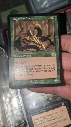 Argothian Wurm Urza's Saga Regular - Image 1