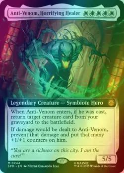 MTG - Anti-Venom, Horrifying Healer - Extended - SPM 244 - FOIL - NM - Image 1