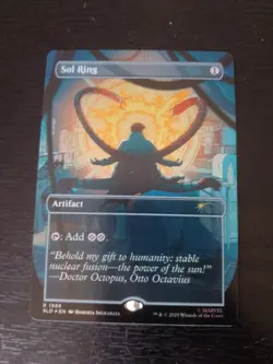 Sol Ring 1988 Foil Marvel's Spider-Man: Villainous Plot Secret Lair - Image 1