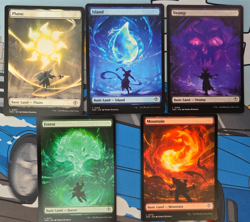 NONFOIL - FULL ART Land Set - Secrets of Strixhaven - MTG - Image 1