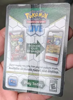 Crimped Pokemon Code Card - Twilight Masquerade - Black - Image 1