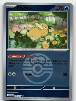 PSYDUCK - 039/217 (LOVE BALL) 039/217 COMMON ME: ASCENDED HEROES POKEMON NM/M - Image 1