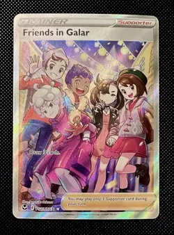 Friends in Galar TG23/TG30 Silver Tempest Trainer Gallery NM Pokemon TCG - Image 1