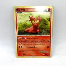 Slugma 67/90 Common HGSS Undaunted Pokemon Lightly Played - Image 1
