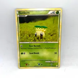Sunkern 85/123 Common HeartGold & SoulSilver Pokemon Lightly Played - Image 1