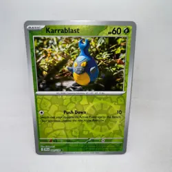 Karrablast 009/159 Common Journey Together Pokemon Reverse Holo Near Mint - Image 1