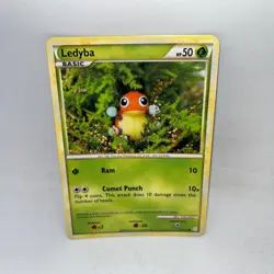 Ledyba 71/123 Common HeartGold & SoulSilver Pokemon Lightly Played - Image 1