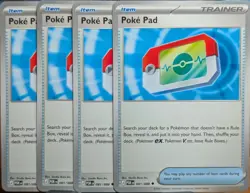 Pokemon TCG Perfect Order Poke Pad 081/088 x4 Playset - Image 1