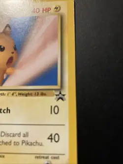 Vintage Pokemon Pikachu SNAP Promo 26 WOTC Black Star Promo - Image 4