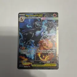 Mega Charizard X EX SIR 125 (English) Phantasmal Flames Pokemon TCG - Image 1