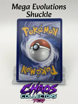 Pokemon Me01: Mega Evolution Shuckle 136/132 Rare Holo Full Art - Image 2