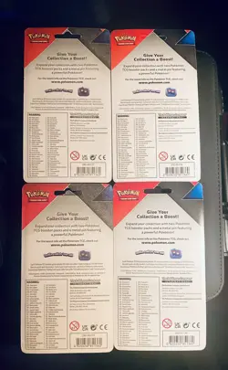 Pokemon Evolving Skies & Chilling Reign 2 pack Blister w/ pin - Set Of 4 Sealed - Image 2