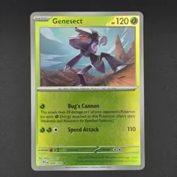 Genesect 008/094 Rare Phantasmal Flames Pokemon Reverse Holo Near Mint - Image 1