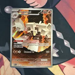 Pokemon TCG Garganacl 147/132 Me01: Mega Evolution Illustration Rare Near Mint - Image 1