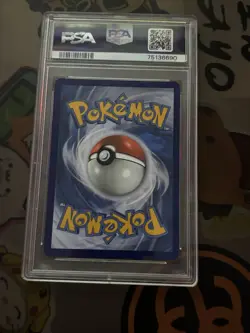 Pokemon TCG Greninja Gold Star SWSH144 Celebrations Black Star Promo PSA 7 - Image 2