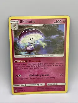 Pokemon - Shiinotic 93/156 - Ultra Prism - Non Holo Rare - Image 1