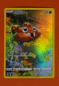 Pokemon Sword & Shield Crown Zenith Paras GG32/GG70 Galarian Gallery - Image 2