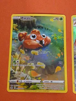 Pokemon Sword & Shield Crown Zenith Paras GG32/GG70 Galarian Gallery - Image 3