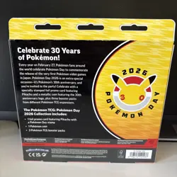 🔥 2026 Pokemon Day 30th Anniversary Collection Box New Sealed (damage) 🔥 - Image 2