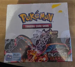 Brand new and factory sealed Obsidian Flames Booster Box from the Pokemon Tradin - Image 1