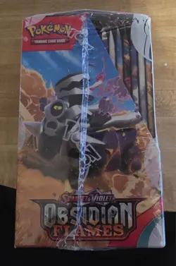 Brand new and factory sealed Obsidian Flames Booster Box from the Pokemon Tradin - Image 3