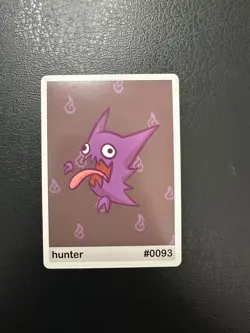 Pookiemoot Fan Art - Hunter #0093 - (Haunter) Pokemon - Gen 1 - Image 1