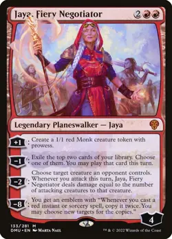 MTG - Jaya, Fiery Negotiator - Dominaria United - X1 - (NM) - - Image 1