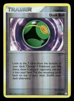 Pokemon Dusk Ball Uncommon Mysterious Treasures 110/123 MP Reverse Holo - Image 1