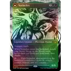 Foil Vorinclex (borderless) M/NM Magic: The Gathering MTG March Of The Machine - Image 1