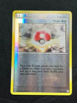 Pokemon TCG 2007 Poke Ball 110/130 Diamond Pearl Reverse Holo Moderately Played+ - Image 2
