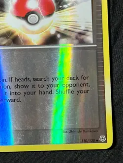 Pokemon TCG 2007 Poke Ball 110/130 Diamond Pearl Reverse Holo Moderately Played+ - Image 5