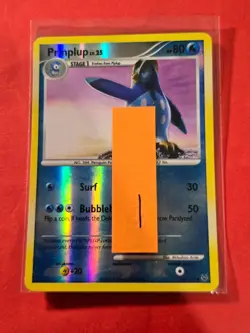 2009 Pokemon TCG Platinum #59 Prinplup, REVERSE HOLO, UC, cd1 - Image 3