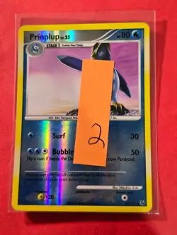 2009 Pokemon TCG Platinum #59 Prinplup, REVERSE HOLO, UC, cd2 - Image 3