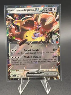 Team Rocket's Kangaskhan ex 162/217 Rare Pokemon TCG Ascended Heroes - Image 1