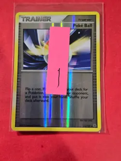 2009 Pokemon TCG Platinum #113 Poke Ball, REVERSE HOLO, UC, cd1 - Image 3