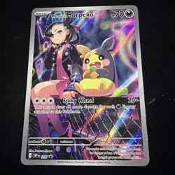 Pokemon TCG Marnie's Morpeko SVP 206 Black Star Promo - Image 1