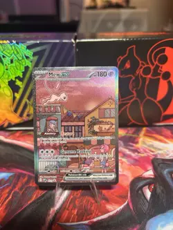 Pokemon TCG Sealed Mew EX 053 Holo Black Star Promo Scarlet & Violet 151 - Image 1